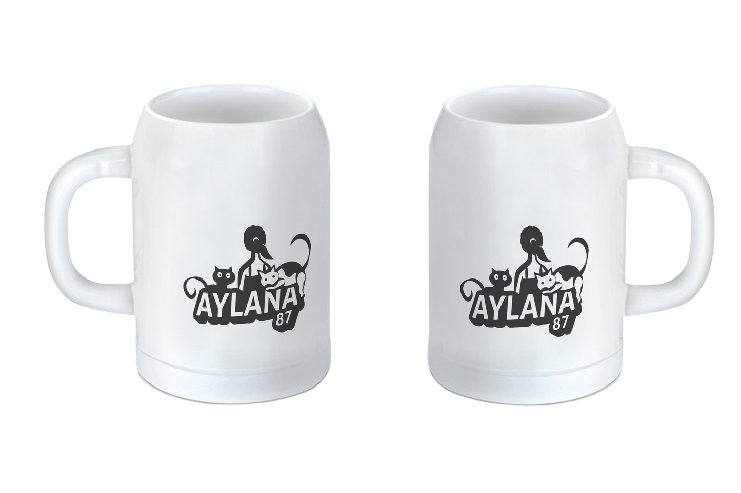 Aylana87 Logo - Tassen / Magic / XXL / Bierkrüge / Edelstahl