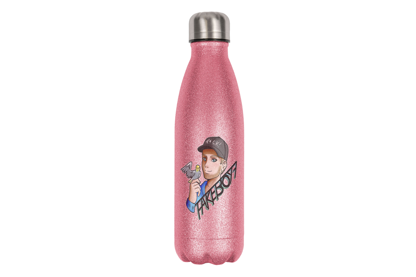 Fakeboy7 Logo - Edelstahl Thermoflaschen / Thermobecher