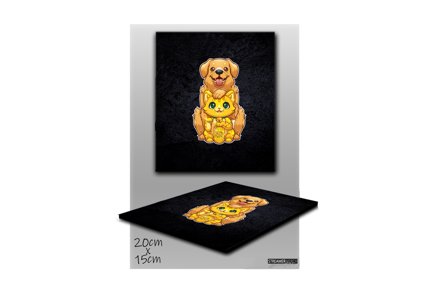 FeineKatze Goldig - StreamerPlates