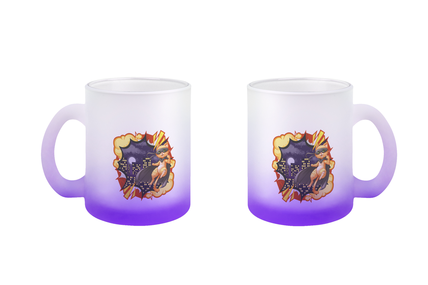 FeineKatze Hero Cat - Glastassen