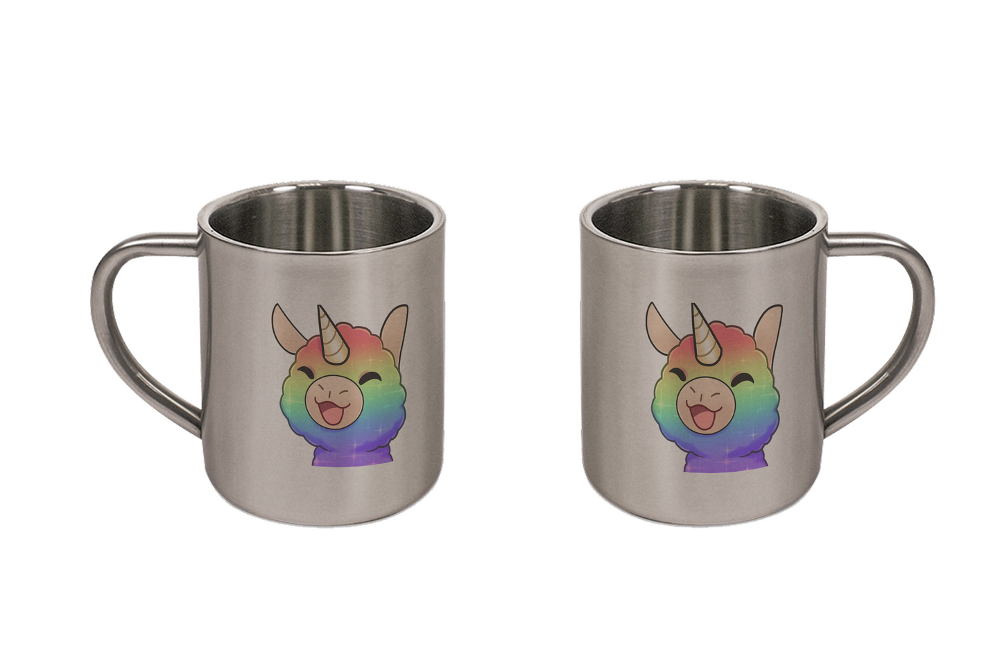FlauschigTV Rainbow - Tassen / Magic / XXL / Bierkrüge / Edelstahl