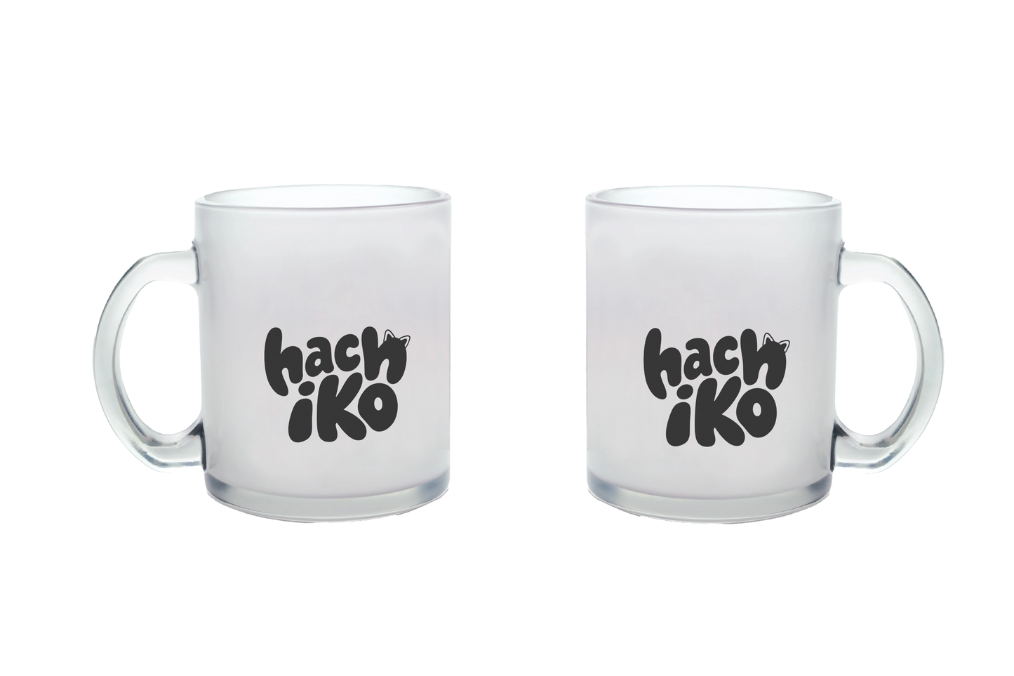 Hachiko Logo - Glastassen