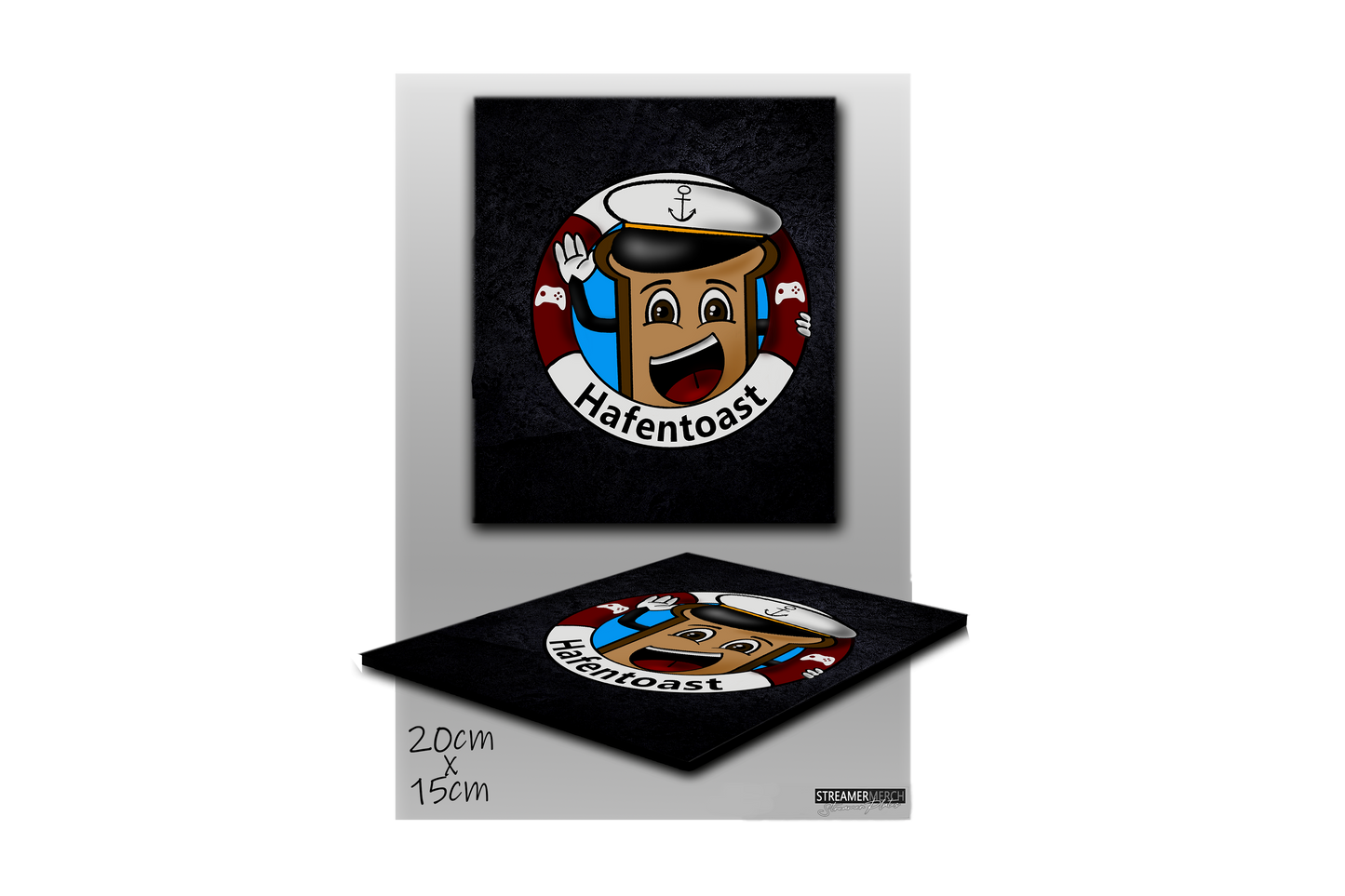 Hafentoast Logo - StreamerPlates