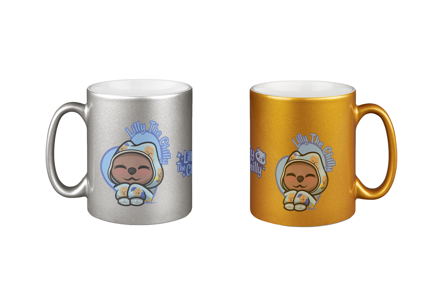 LillyTheChilly Comfy - Silber- und Goldtassen Bundle