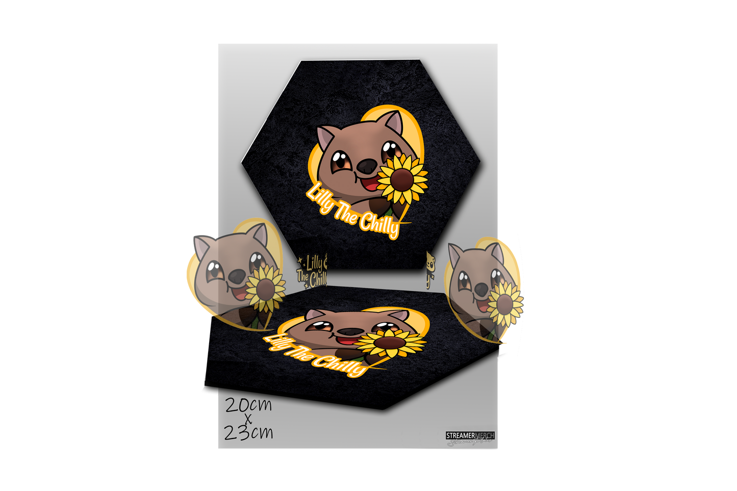 LillyTheChilly Flower - StreamerPlates