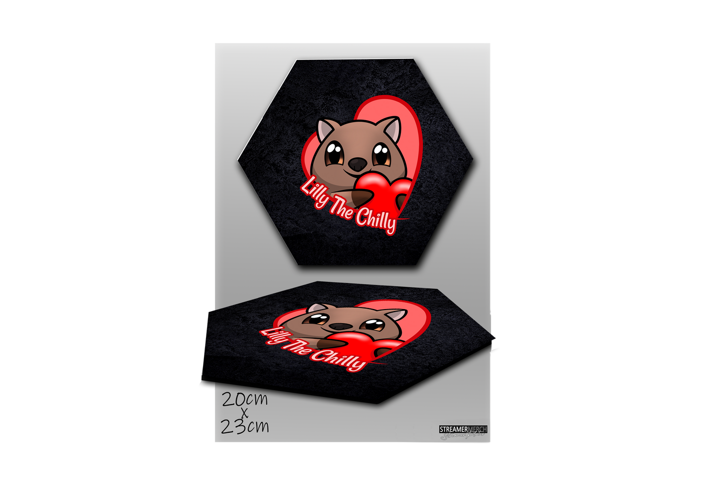 LillyTheChilly Heart - StreamerPlates