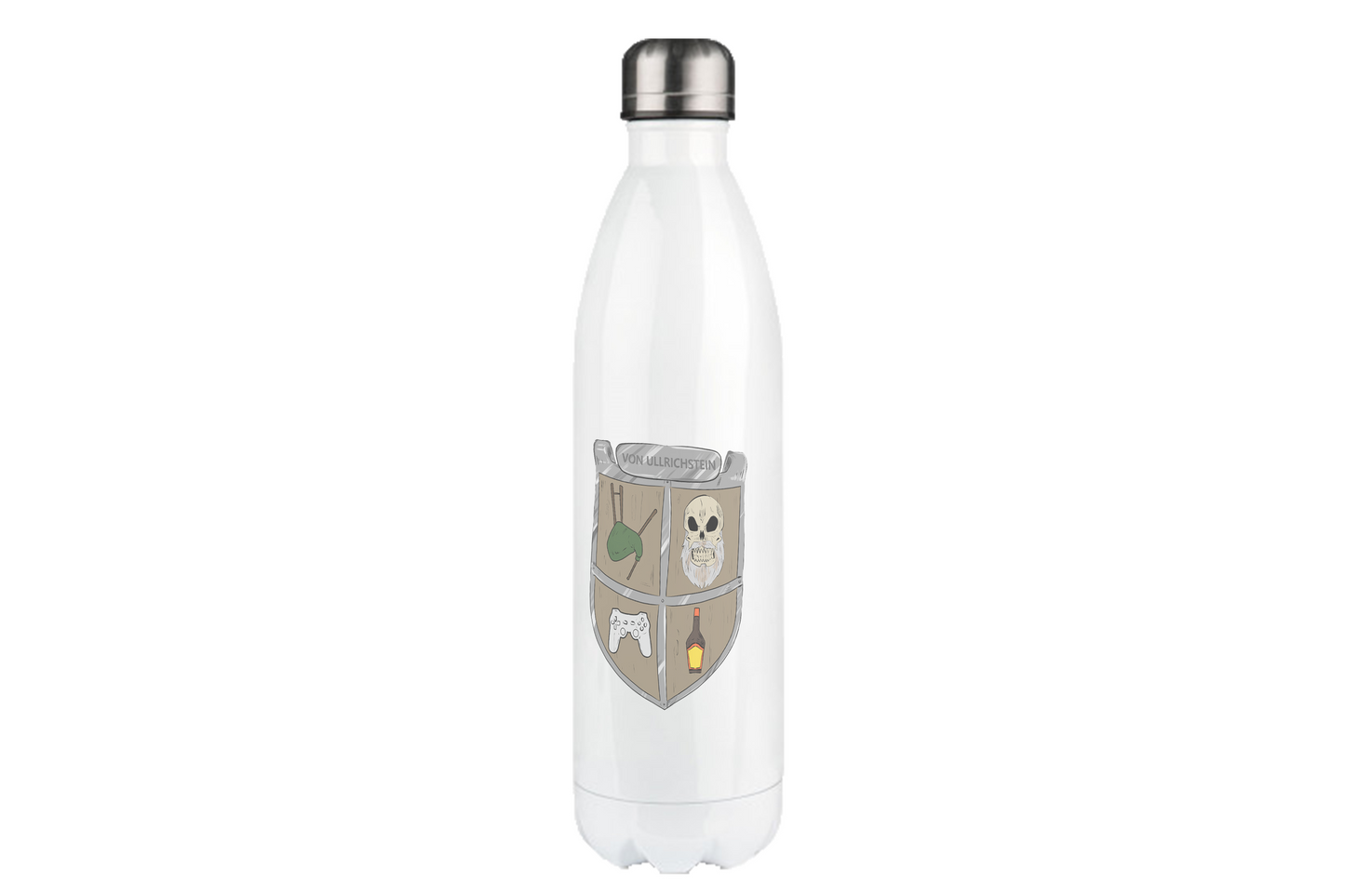 MichaelvonUllrichstein Wappen - Edelstahl Thermoflaschen / Thermobecher