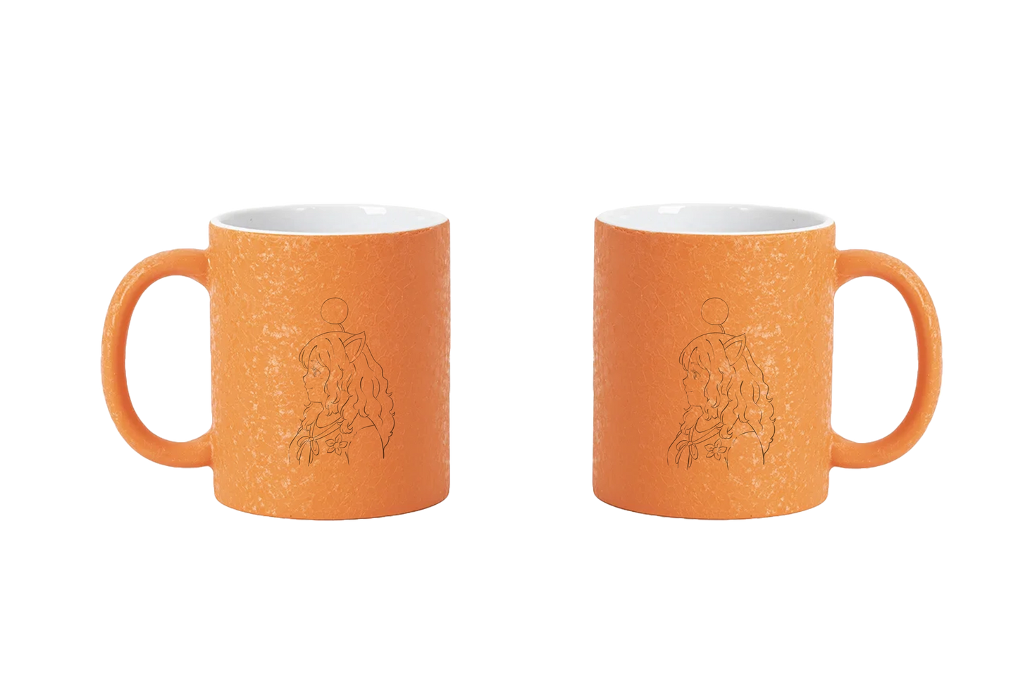 Miss_Moogle Logo outline - CrackleFinish Tassen