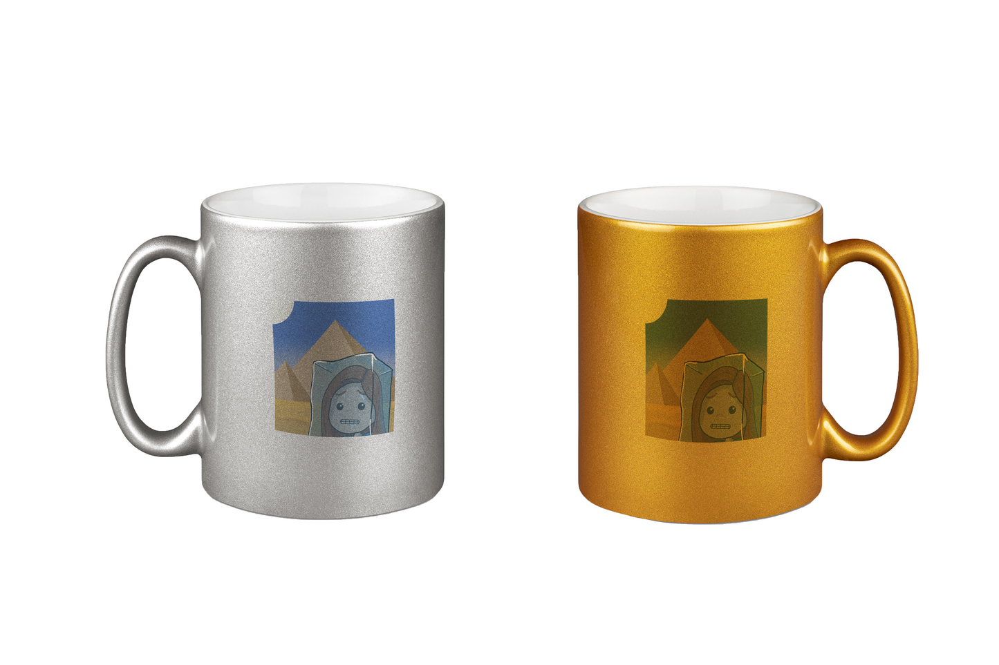 MonaLeesa Cold - Silber- und Goldtassen Bundle
