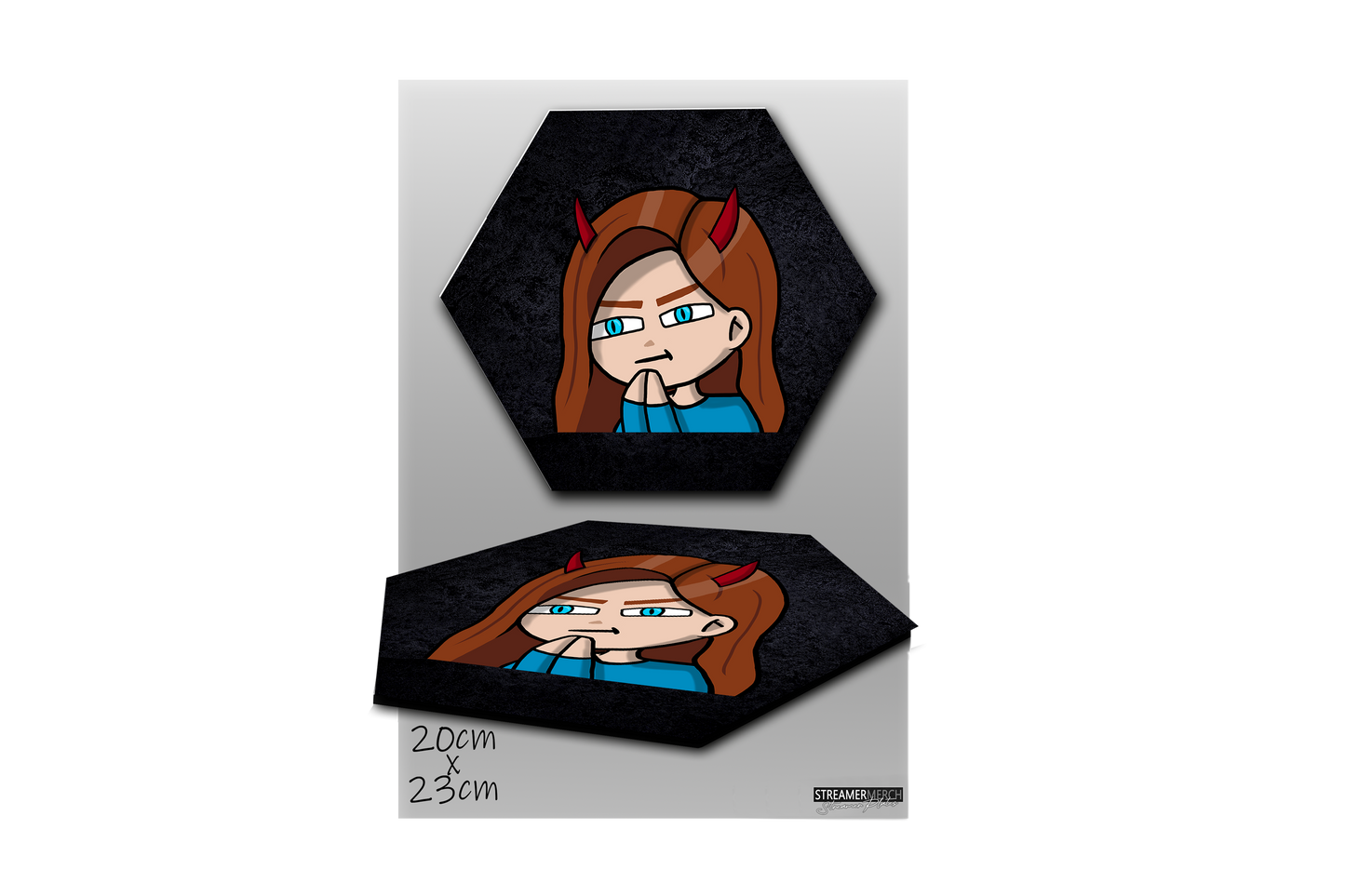MonaLeesa Evil - StreamerPlates