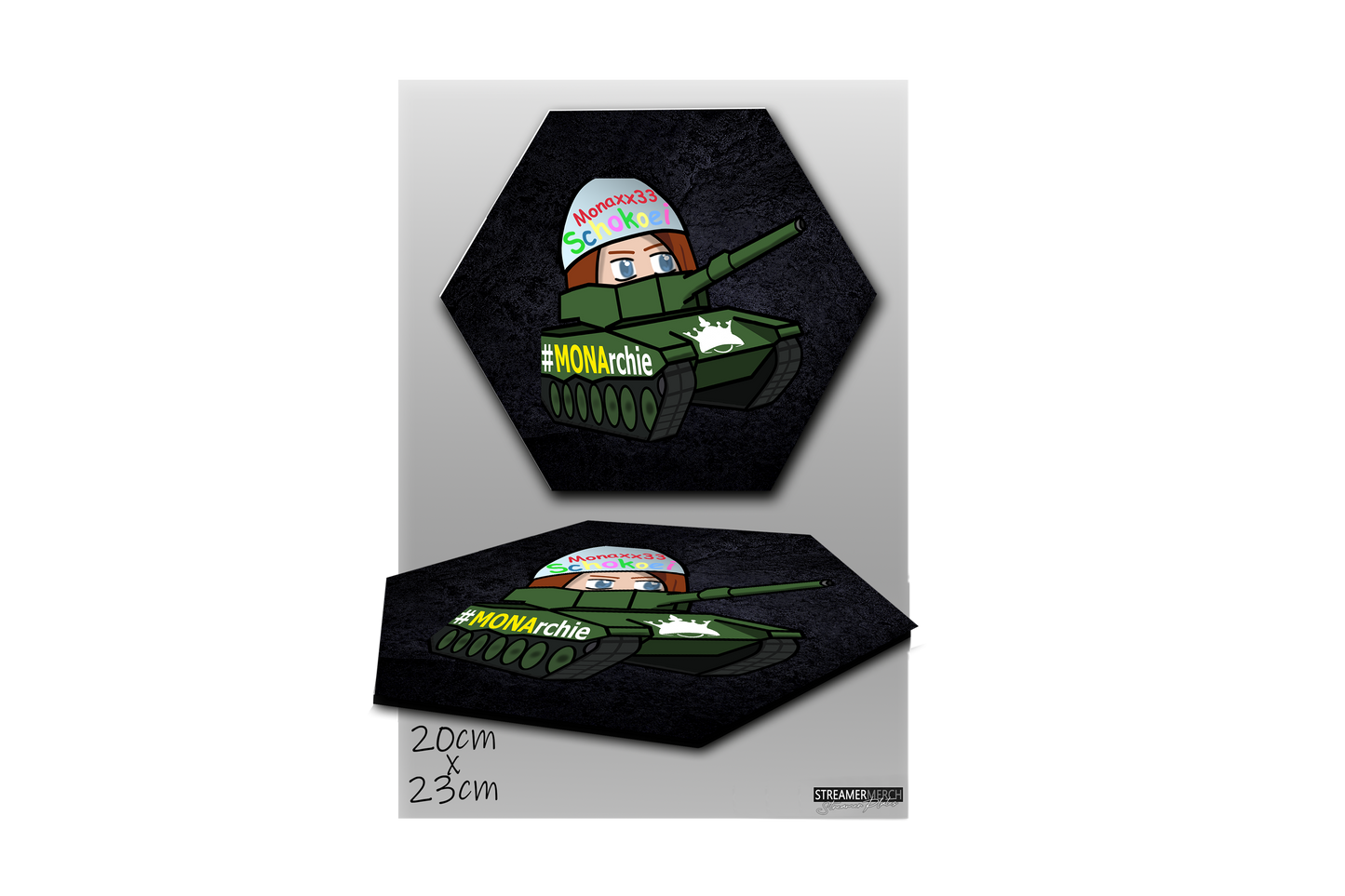 Monaxx33 Stealth - StreamerPlates