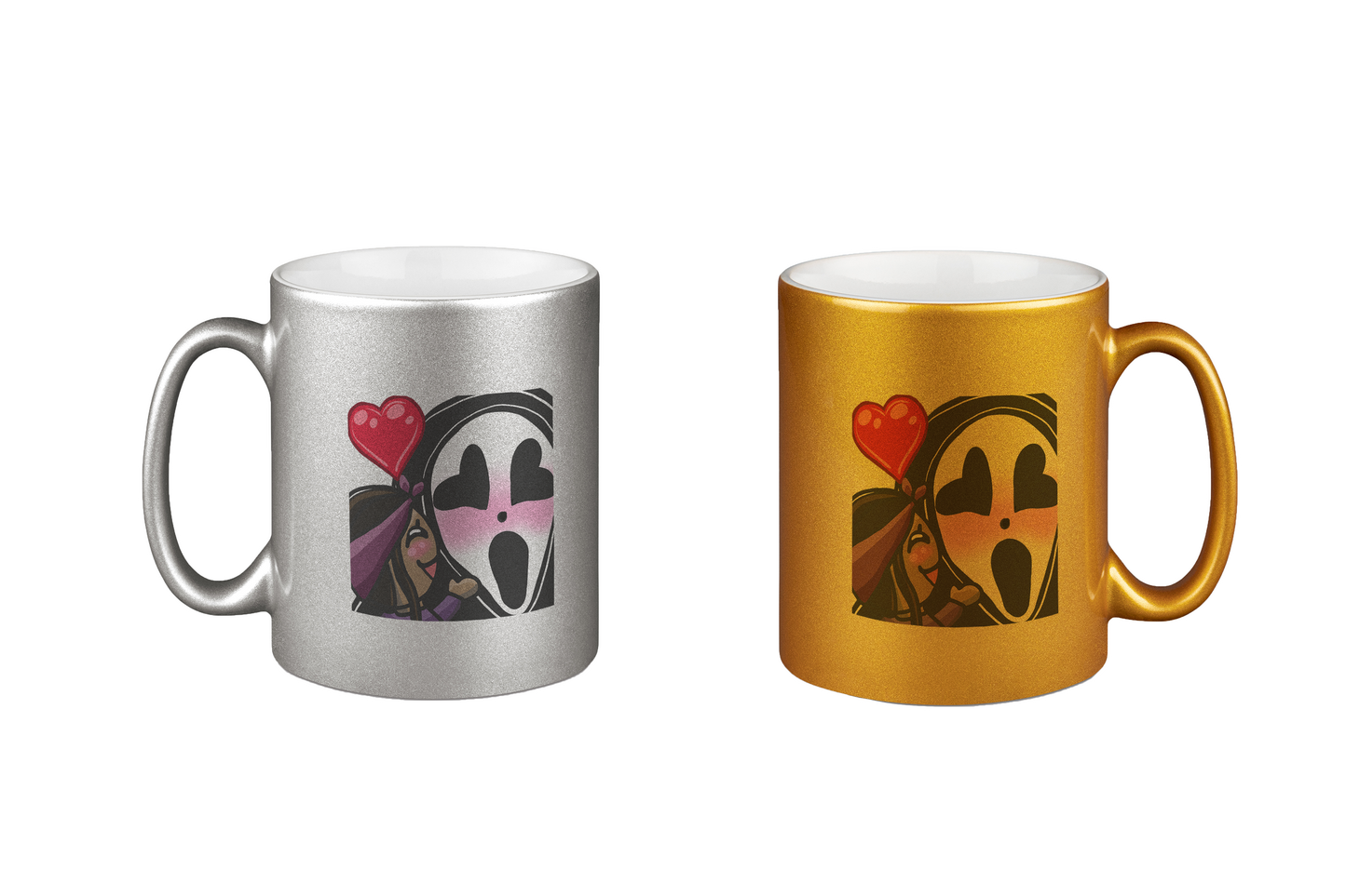 Xo_Purple_Dragon_oX Hug - Silber- und Goldtassen Bundle