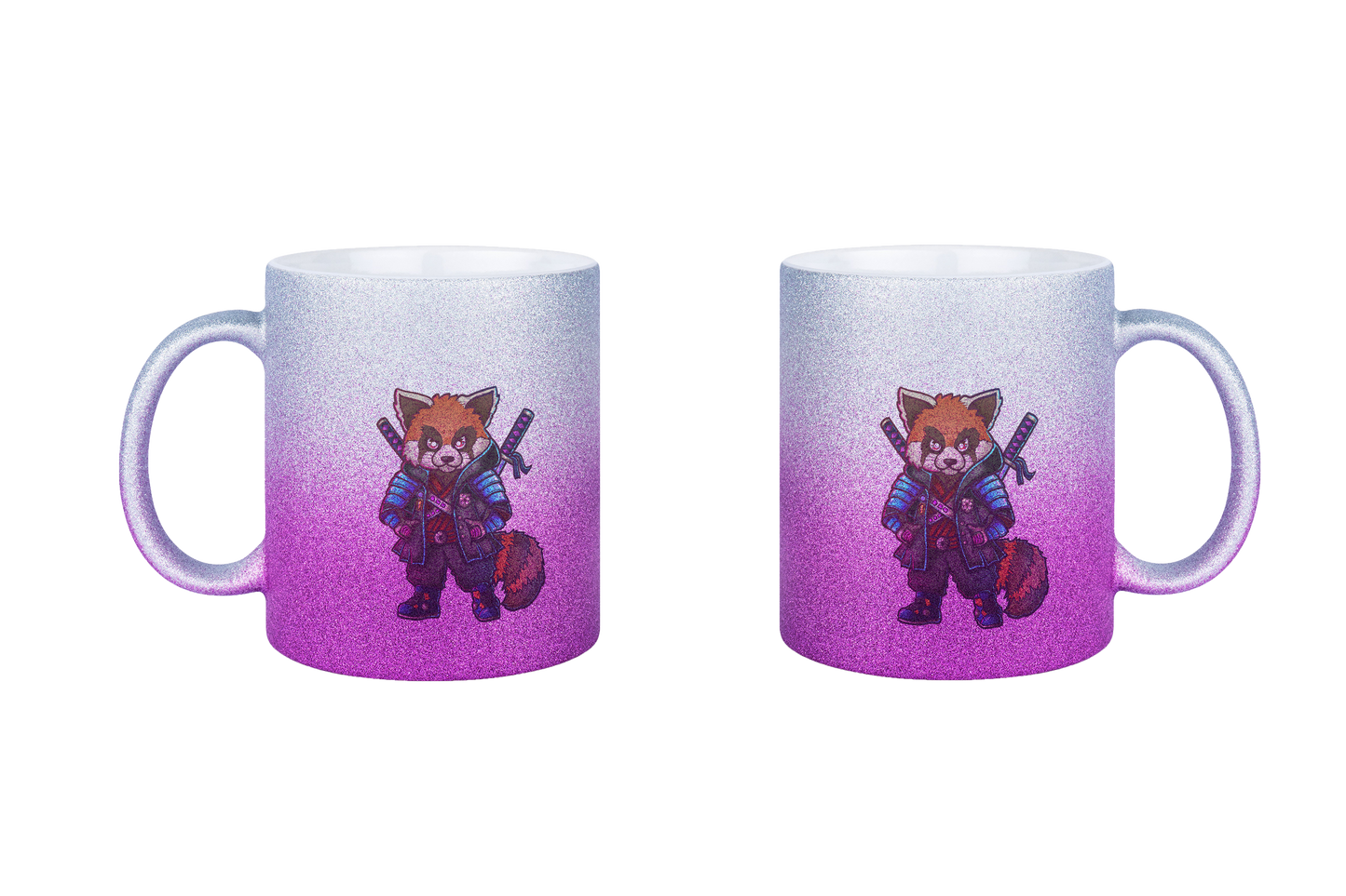 Spydermaniac Rotpanda - Glitzertassen