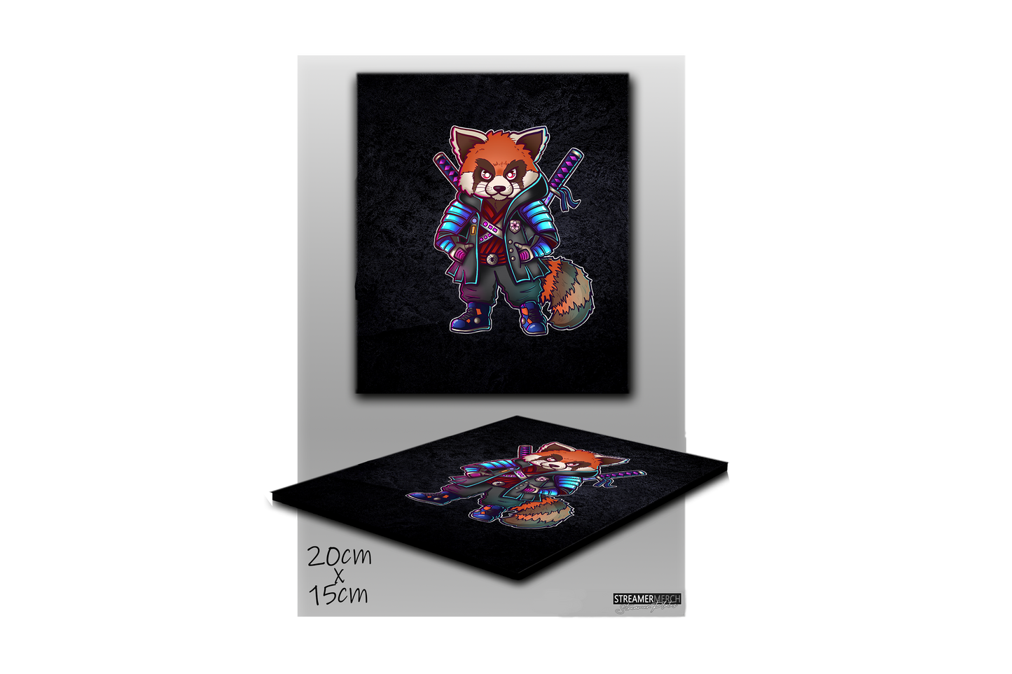 Spydermaniac Rotpanda - StreamerPlates