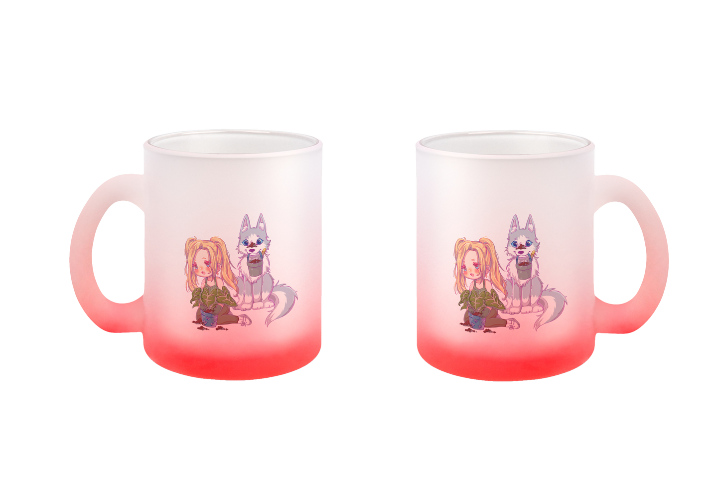StaceyLucia Wolf Chibi - Glastassen