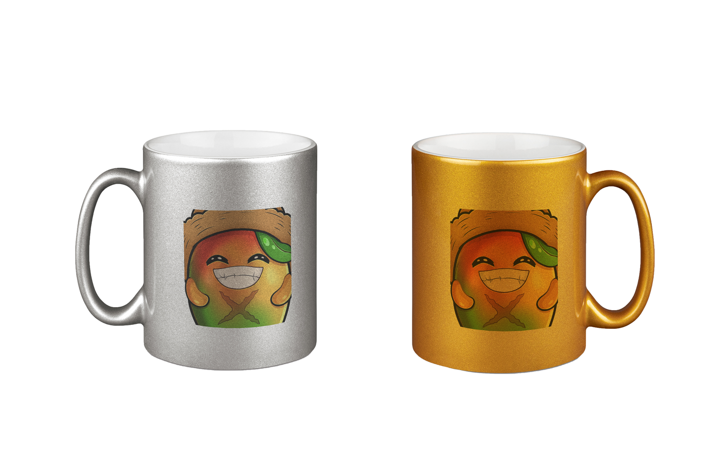 SurvivalMango Smile - Silber- und Goldtassen Bundle
