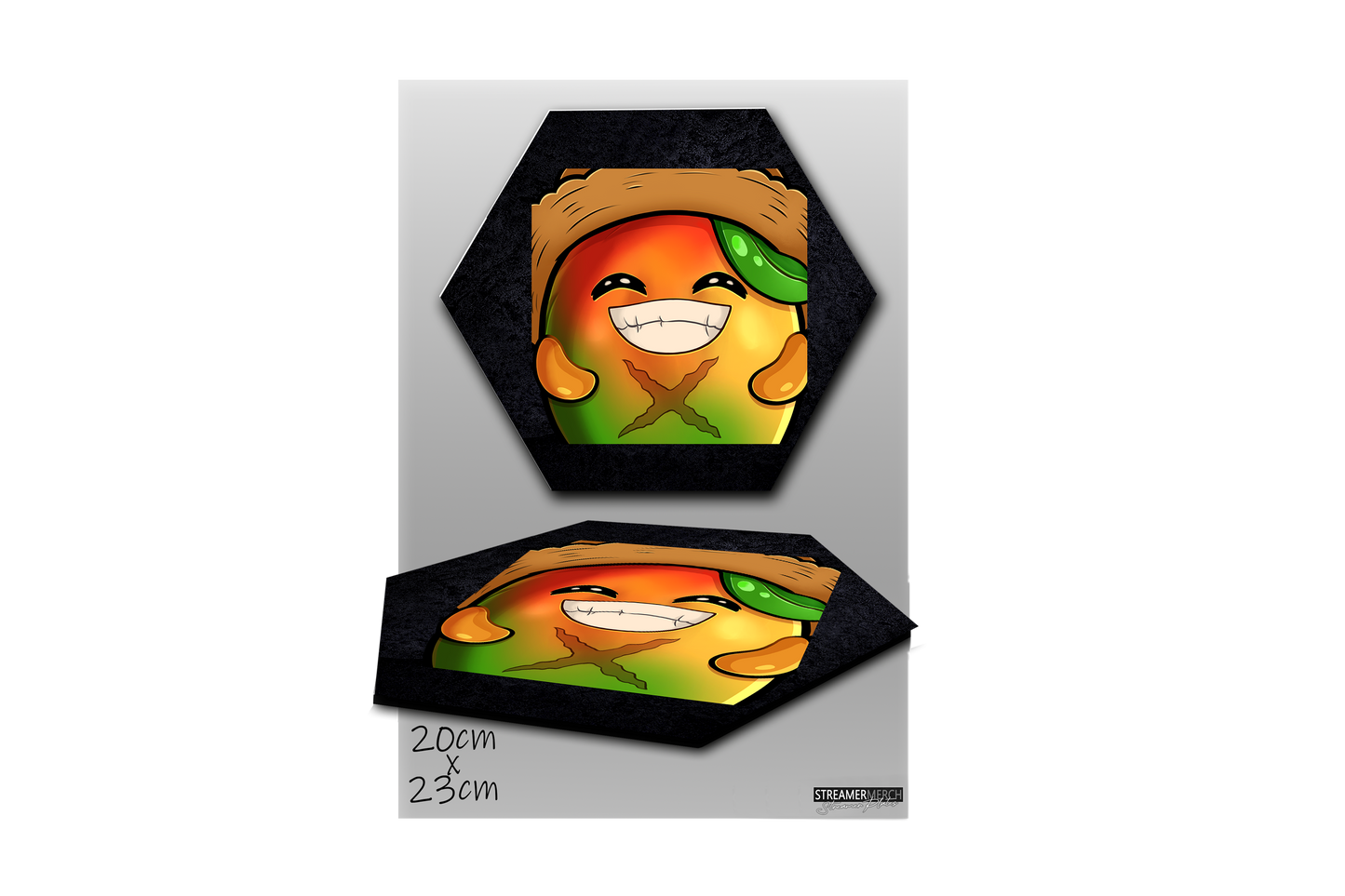 SurvivalMango Smile - StreamerPlates