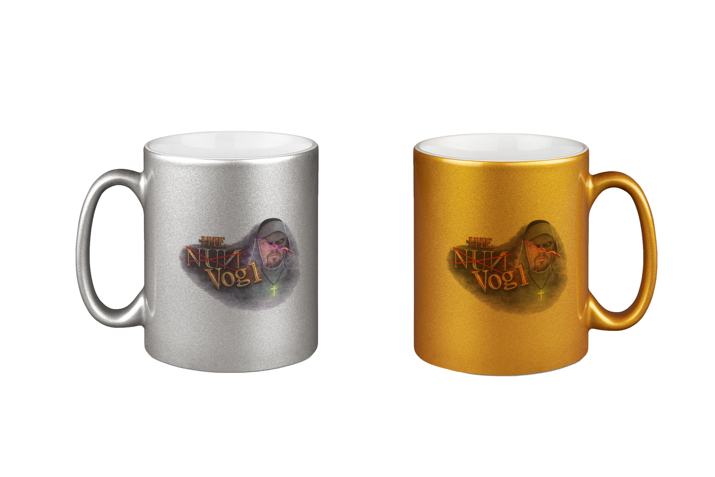 Voglspinner Nun - Silber- und Goldtassen Bundle