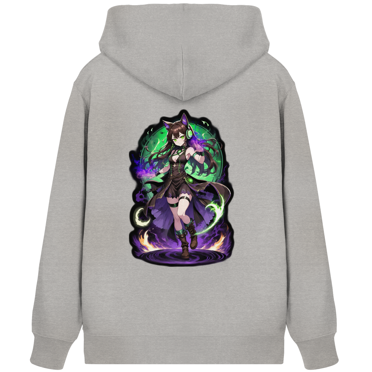 KykyNeko Nekro - Organic Zipper
