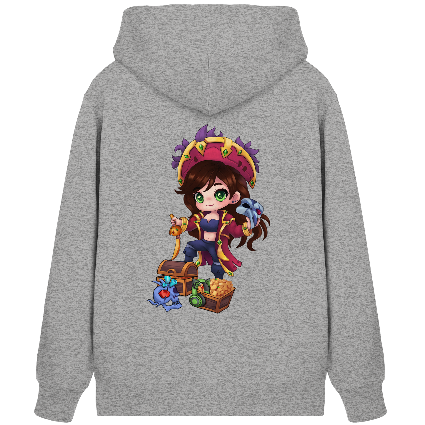 KykyNeko Pirat - Organic Zipper