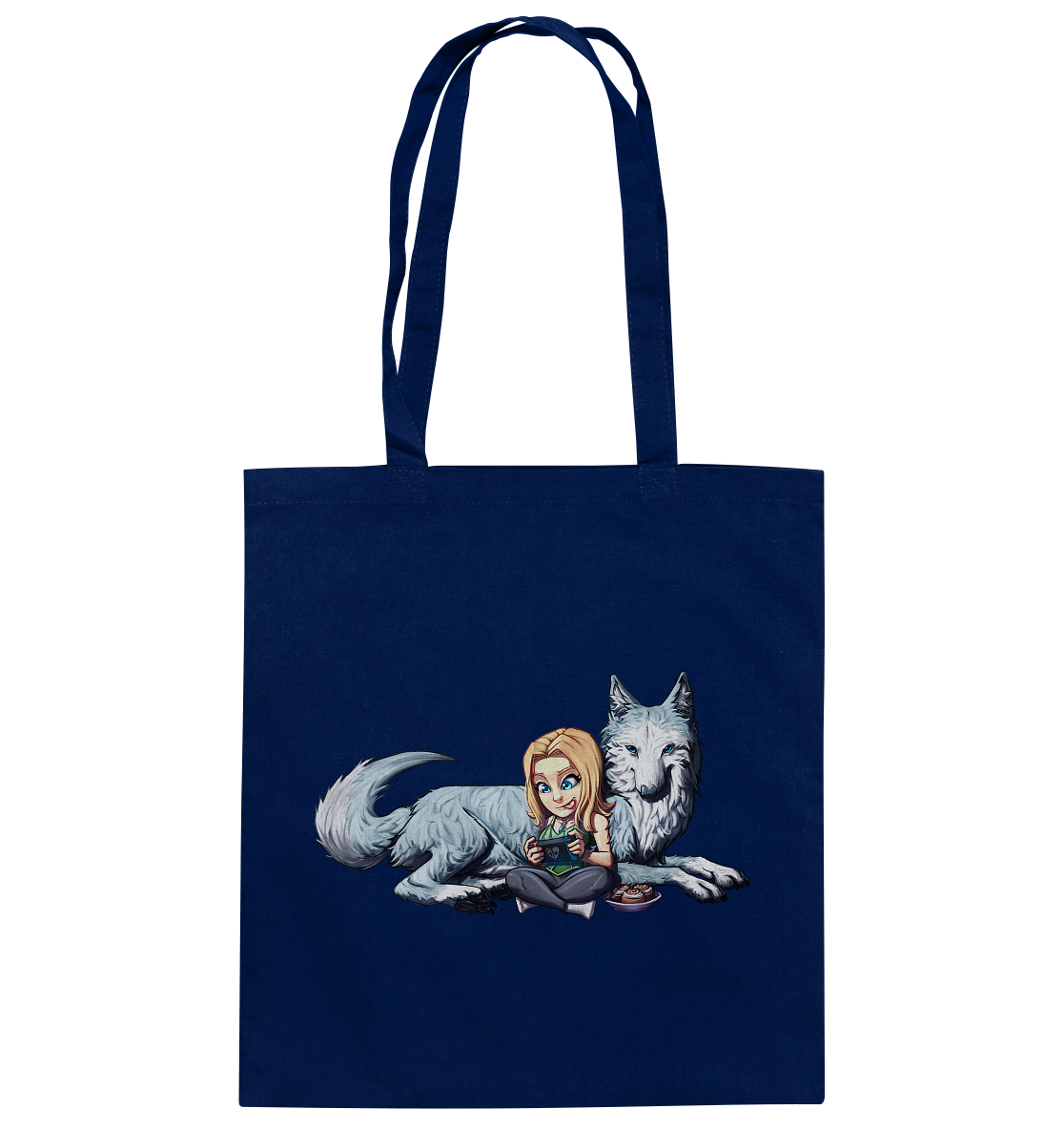 StaceyLucia Wolf - Baumwolltasche