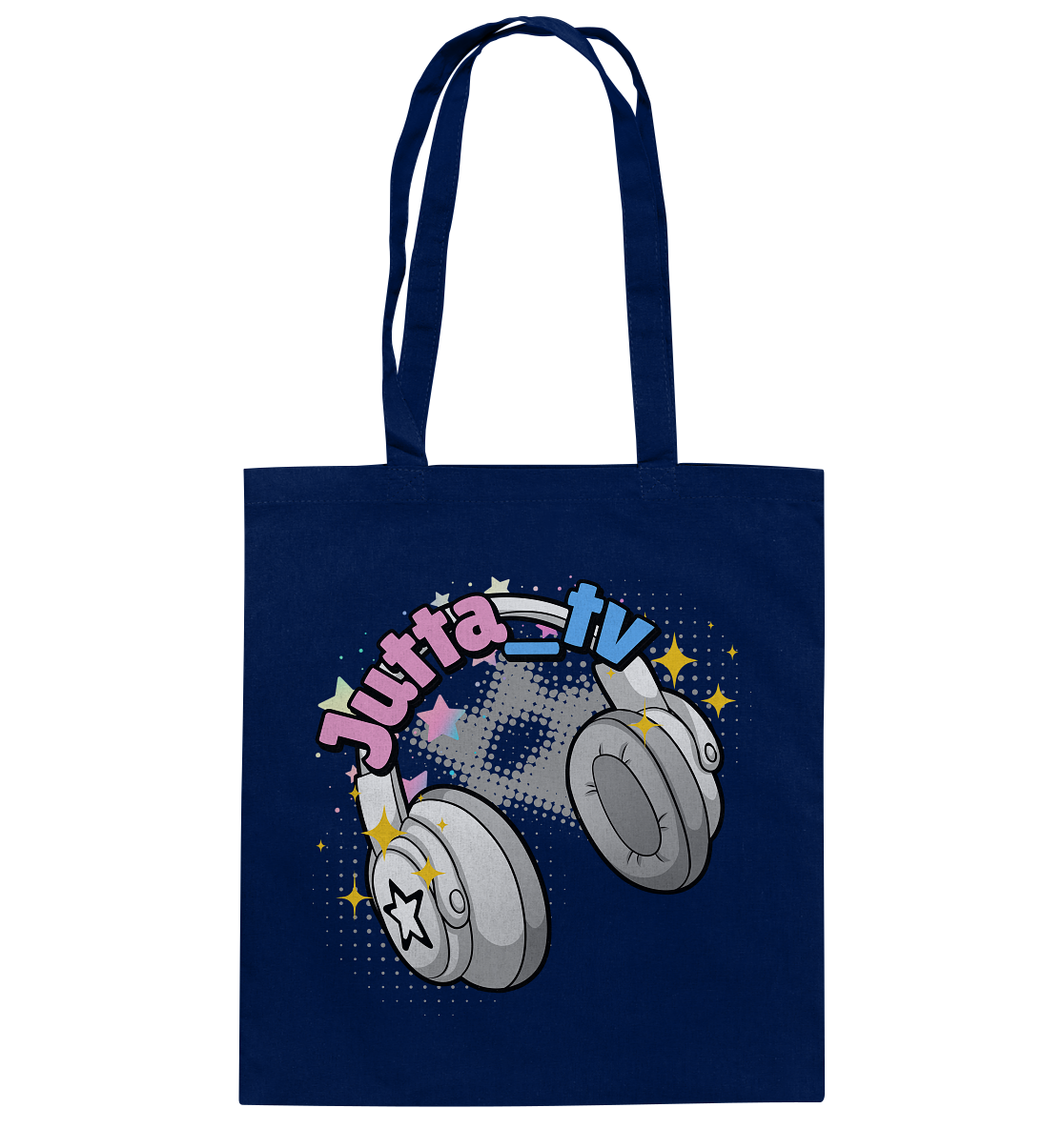 Jutta_tv Logo2 - Baumwolltasche