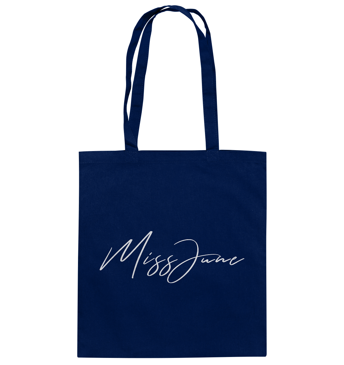 MissJuneDJ Logo - Baumwolltasche