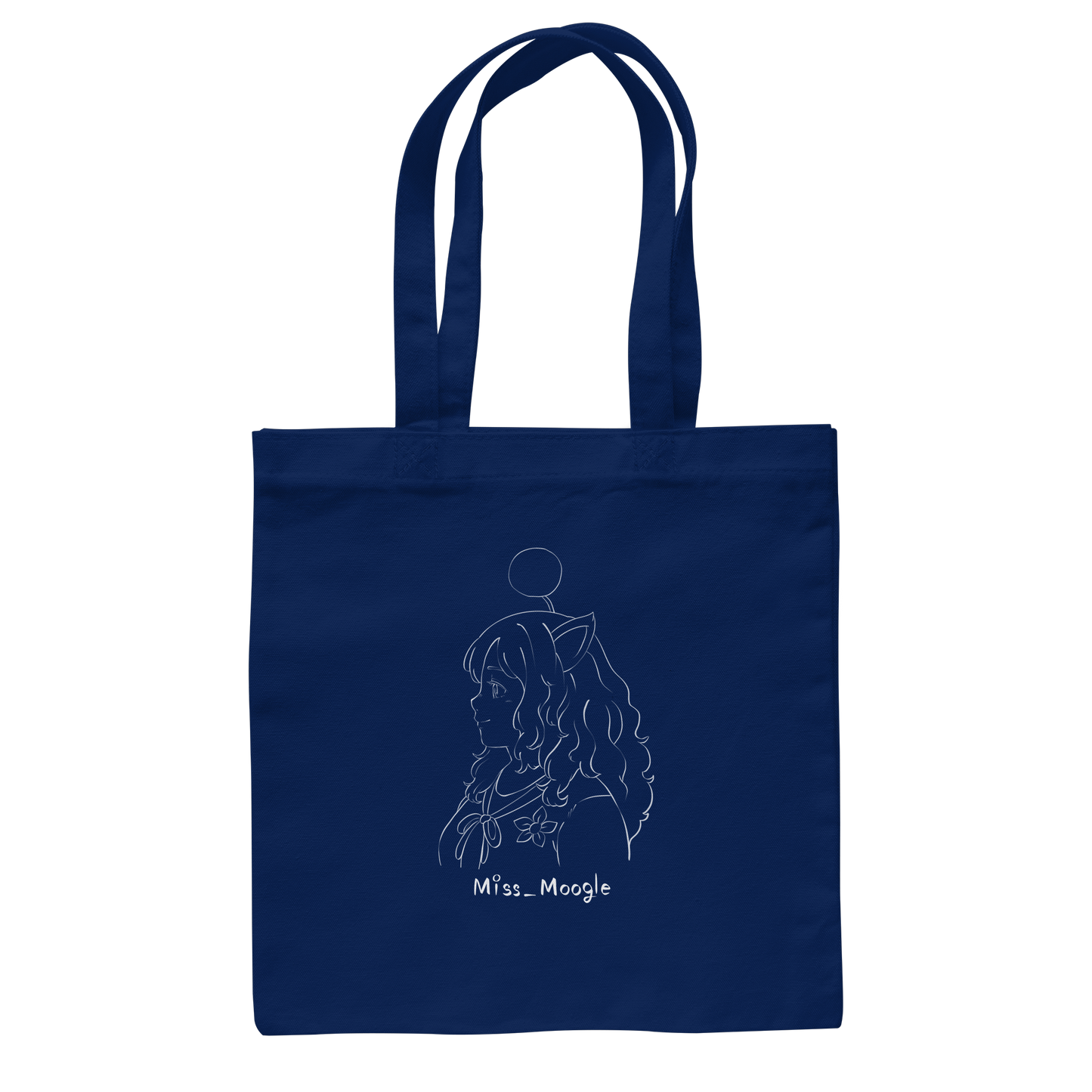 Miss_Moogle Logo Sign - Baumwolltasche