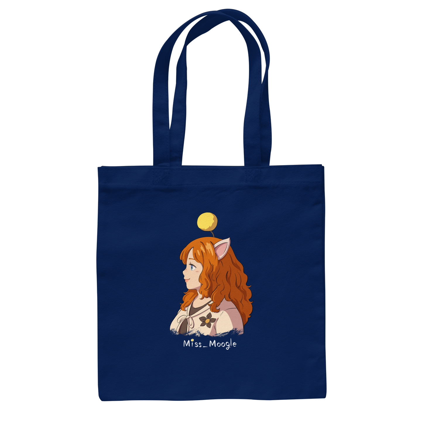 Miss_Moogle Logo colour - Baumwolltasche