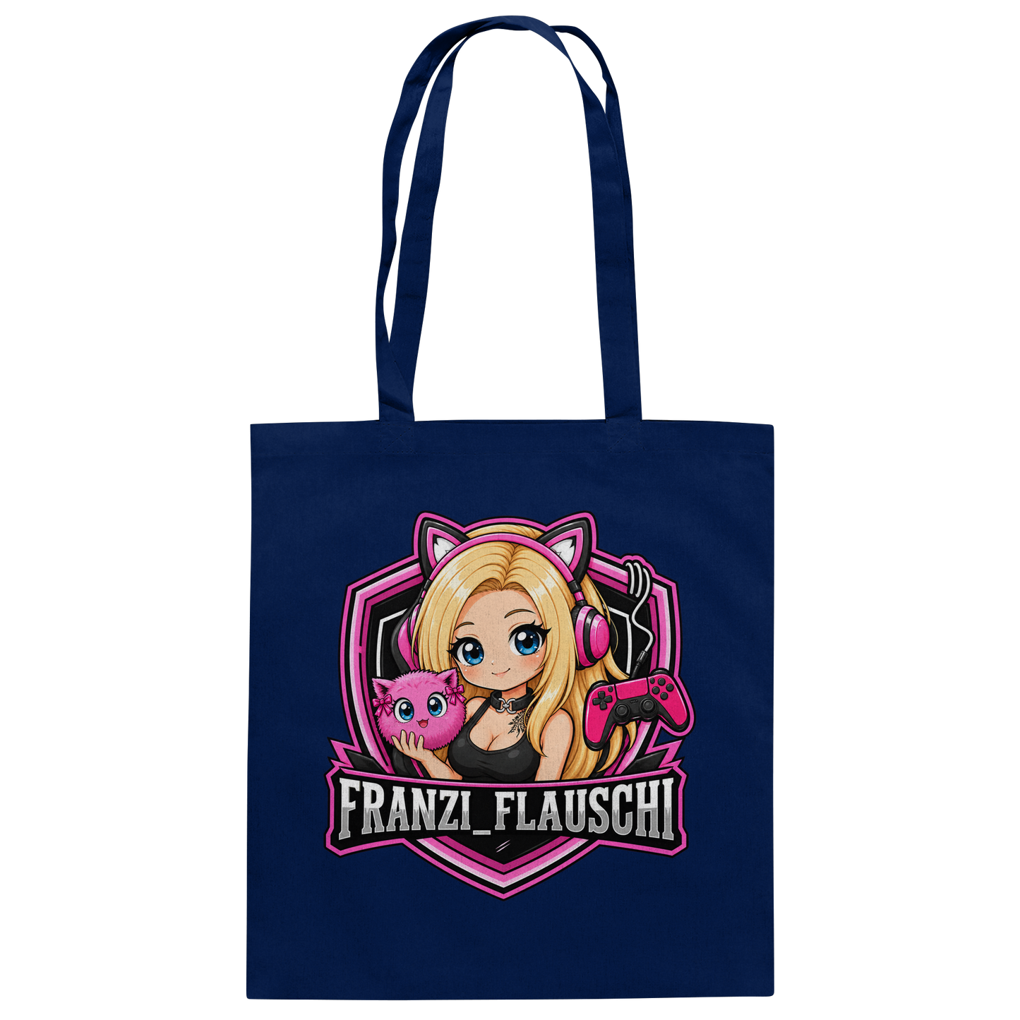 Franzi_Flauschi Logo - Baumwolltasche