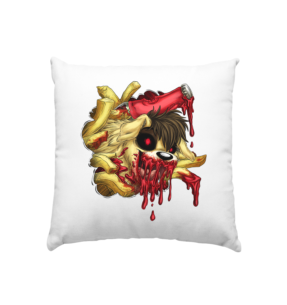 LupiArts Ketchup - Kissen 40x40cm