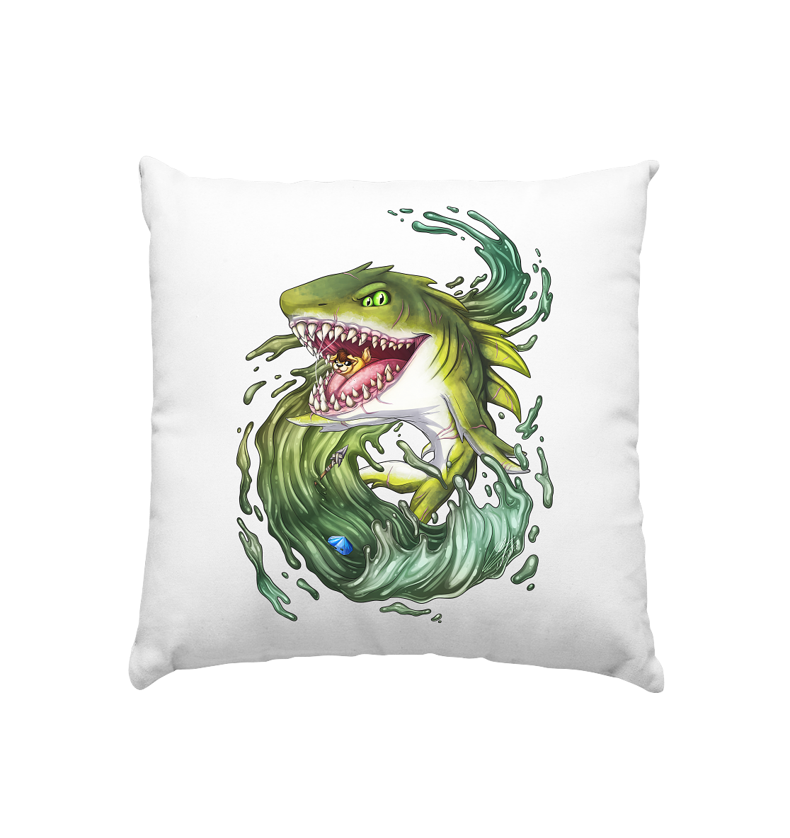LupiArts Megalodon Ancient - Kissen 40x40cm