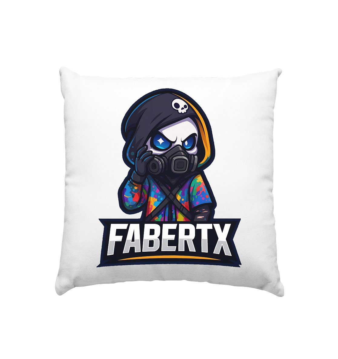 Fabertx Logo - Kissen 40x40cm