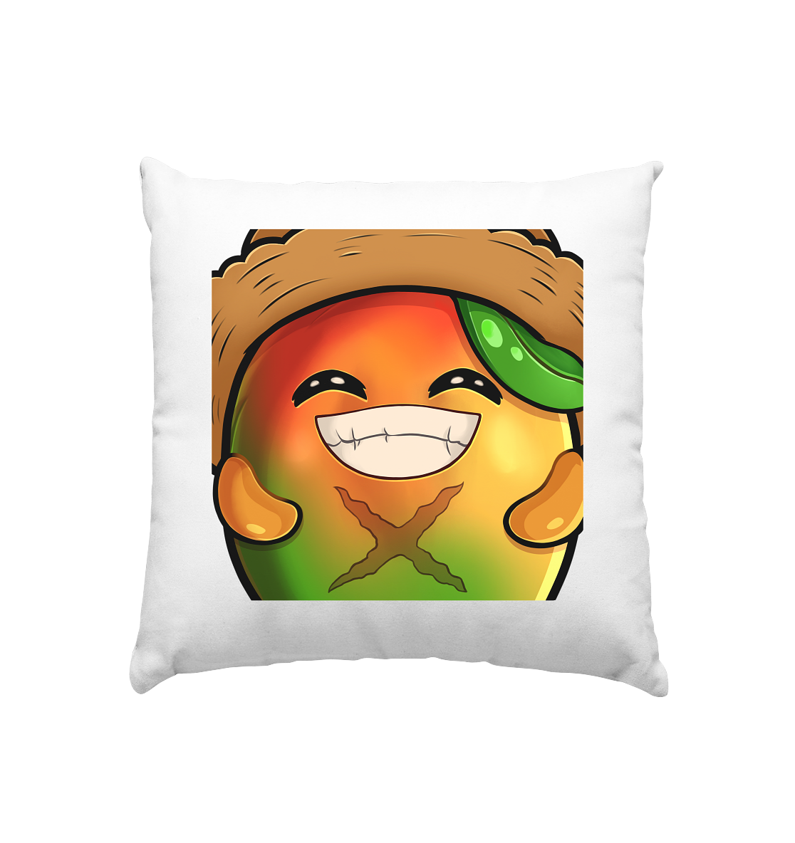 SurvivalMango Smile - Kissen 40x40cm