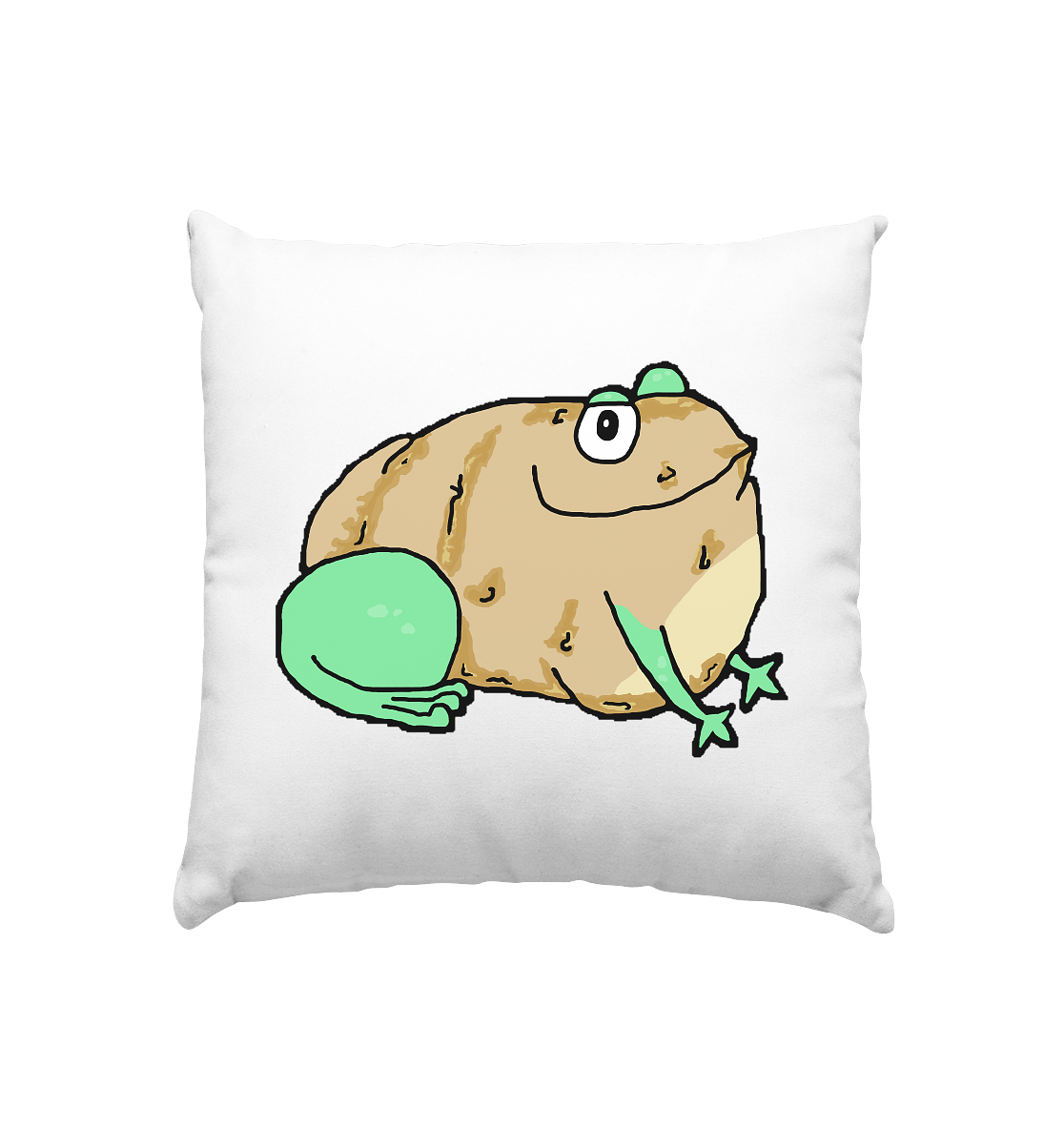 Aylana87 Kartoffelfrosch - Kissen 40x40cm