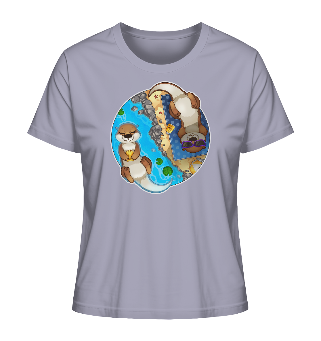FeineKatze Otter - Ladies Organic Shirt