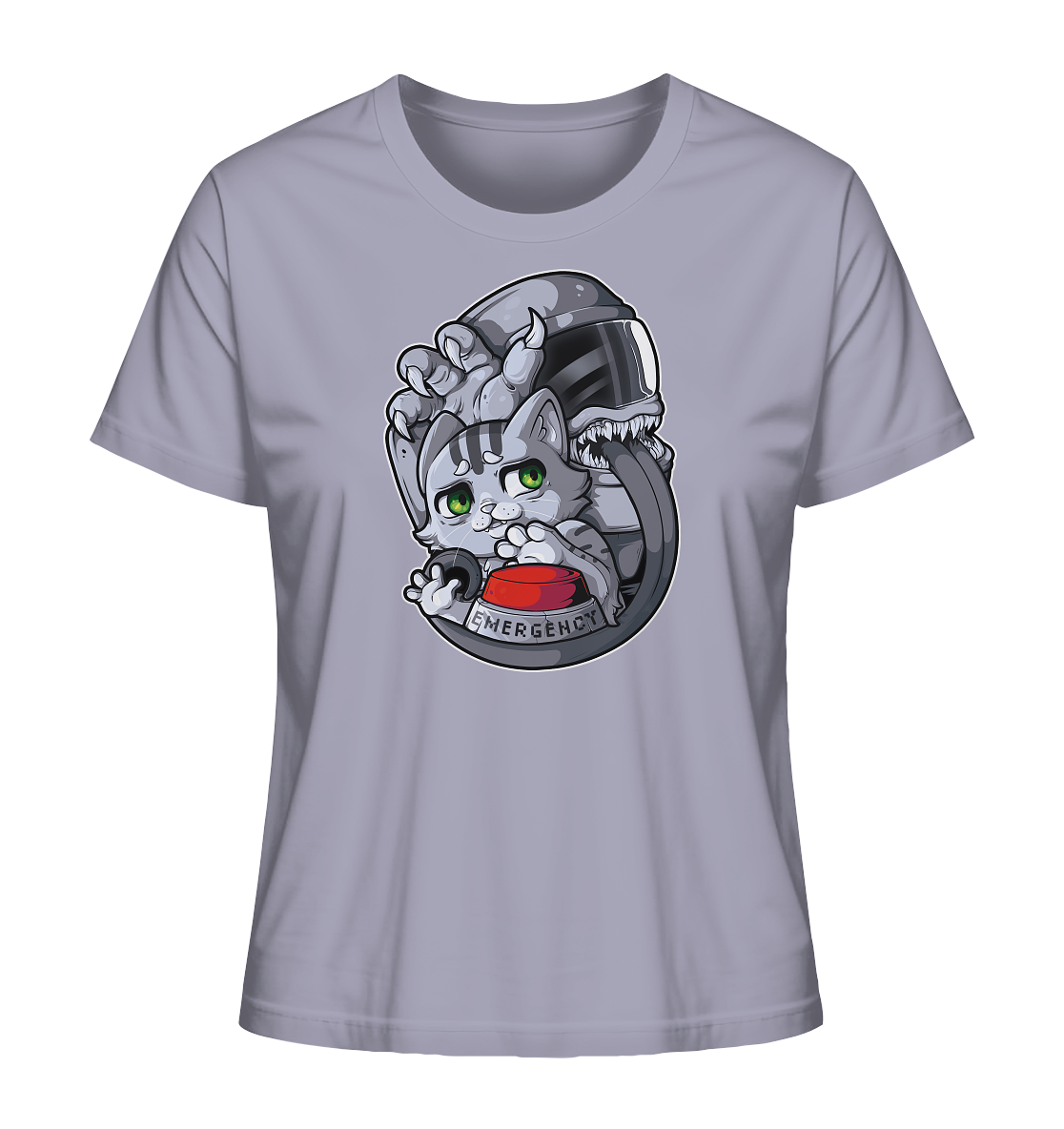 FeineKatze Among Kopf - Ladies Organic Shirt