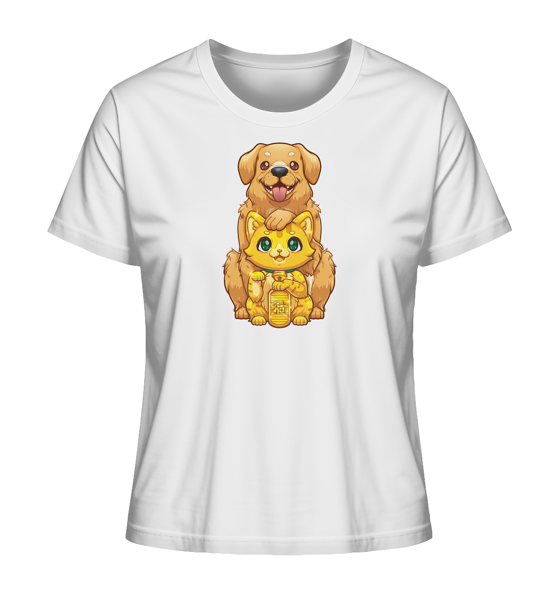 FeineKatze Goldig - Ladies Organic Shirt