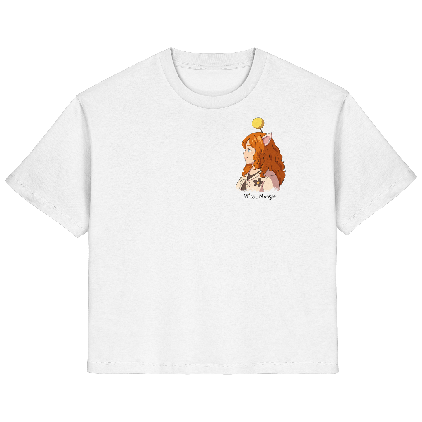 Miss_Moogle Logo colour - Ladies Organic Shirt