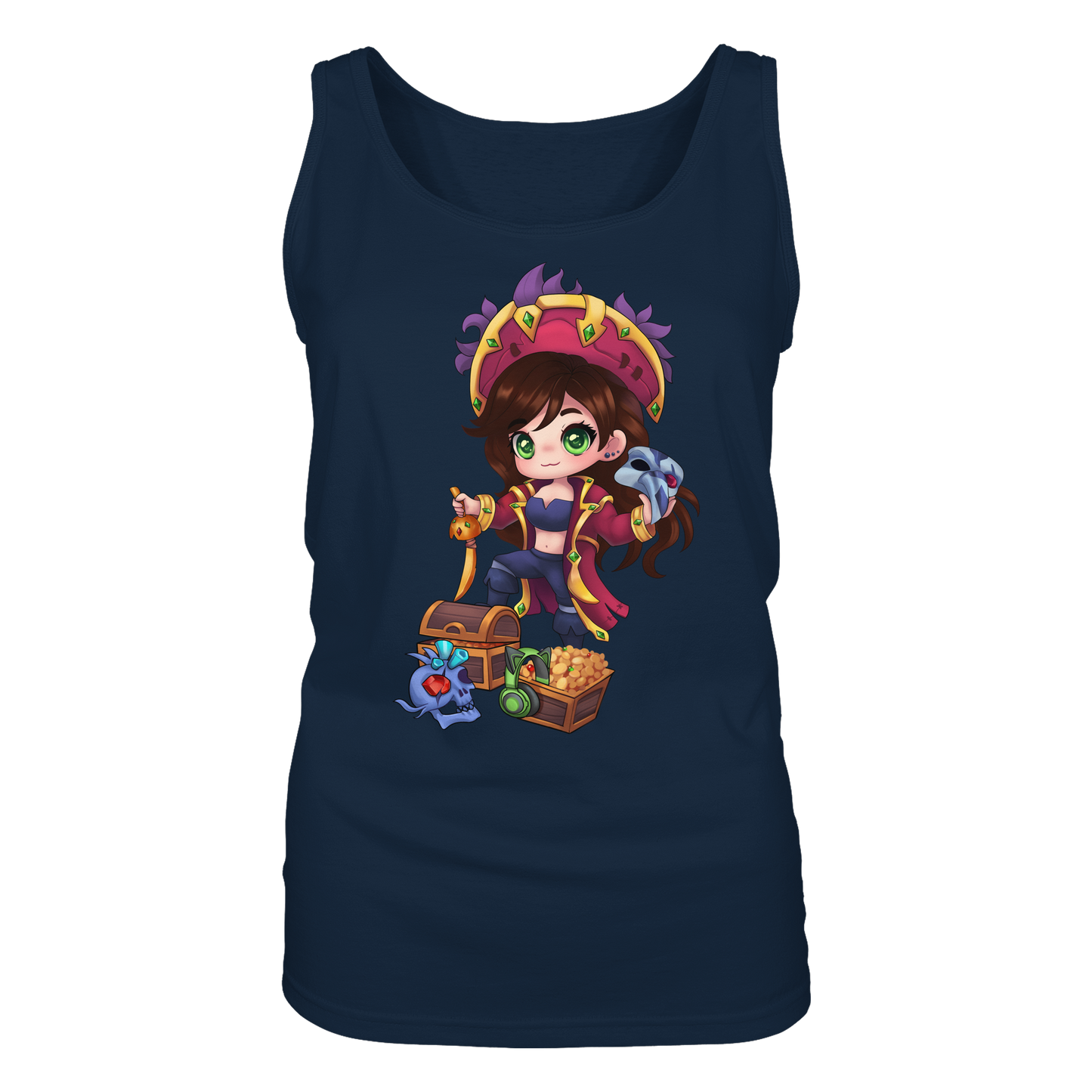 KykyNeko Pirat - Ladies Tank-Top