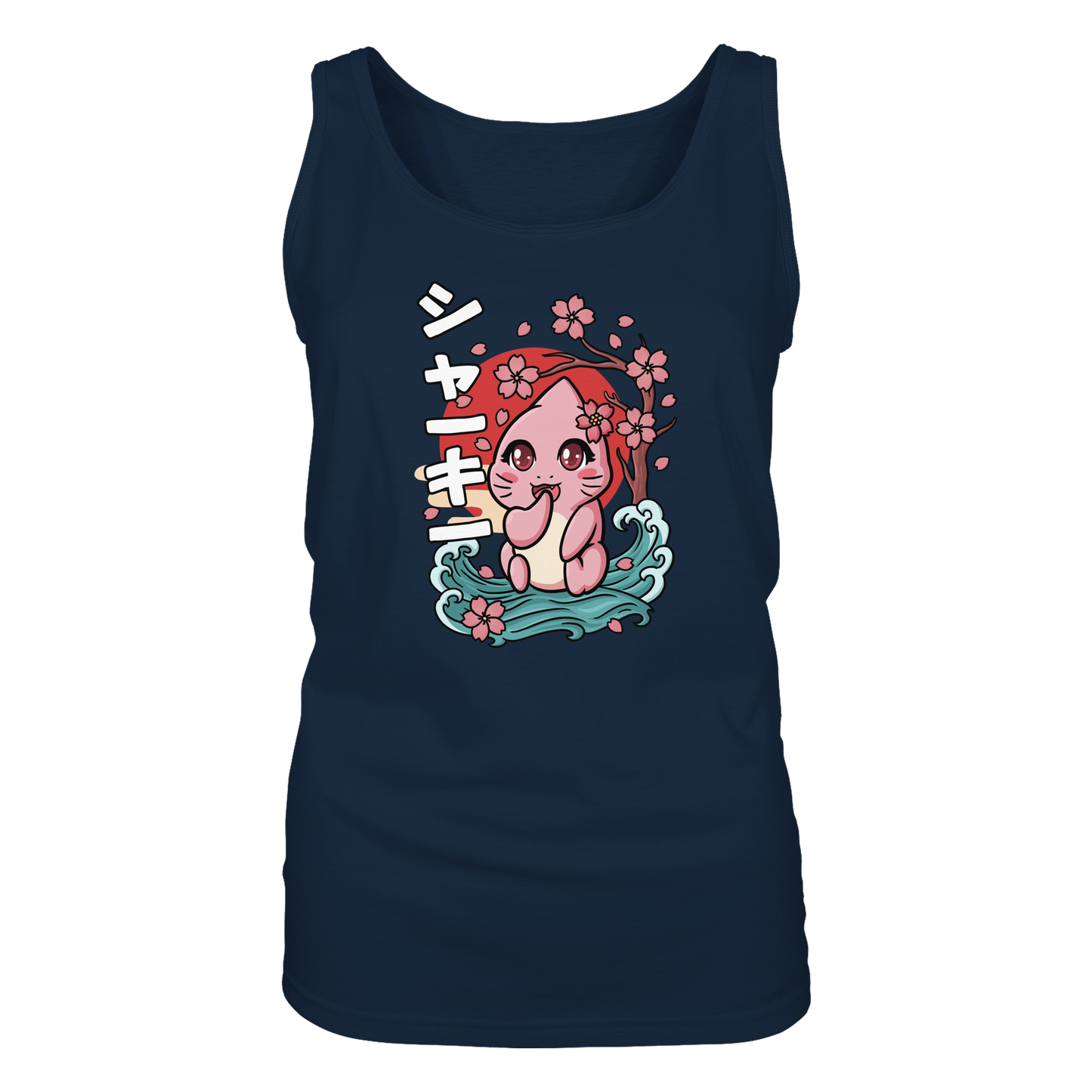 xMissSharkyx Kirschblüten - Ladies Tank-Top