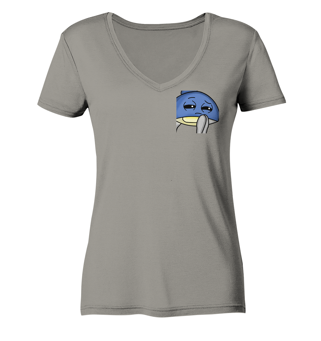 MonaLeesa HolgerHmm - Ladies V-Neck Shirt