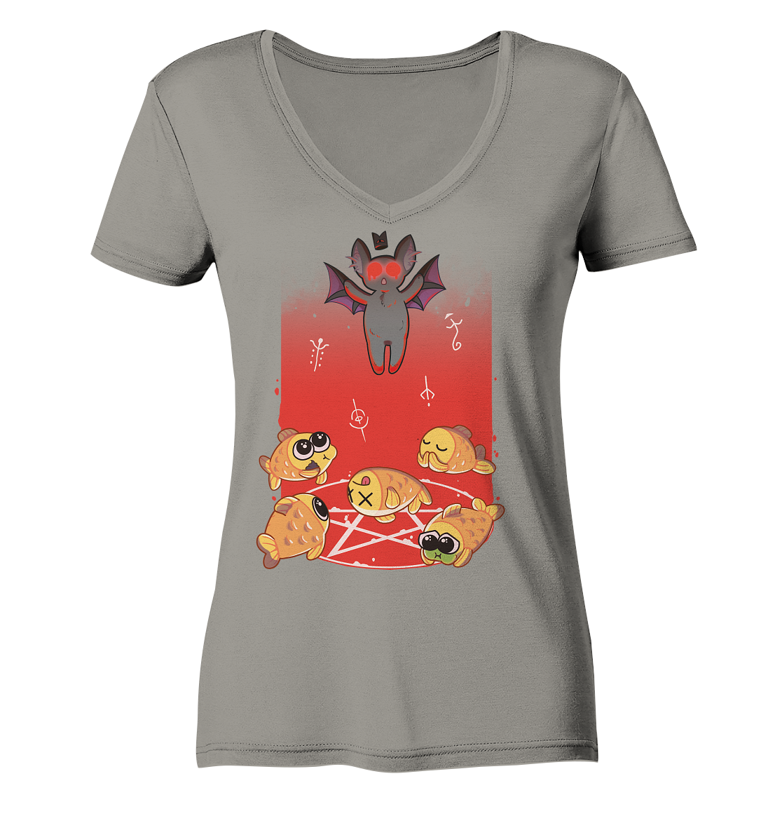 Divi Opfergabe - Ladies V-Neck Shirt