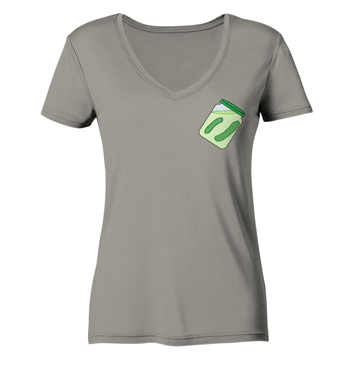 Aylana87 Gurkenwasser - Ladies V-Neck Shirt