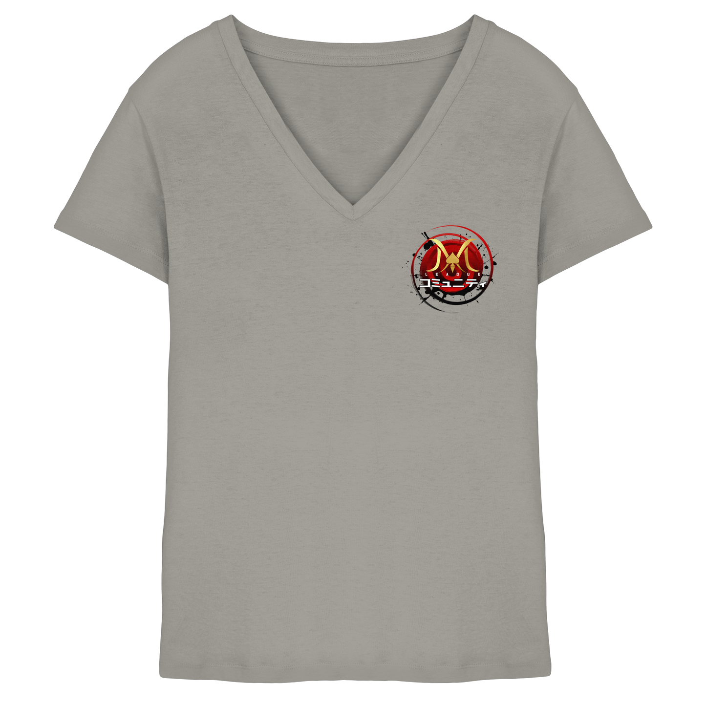 Majin Dhalucard League Logo - Ladies V-Neck Shirt