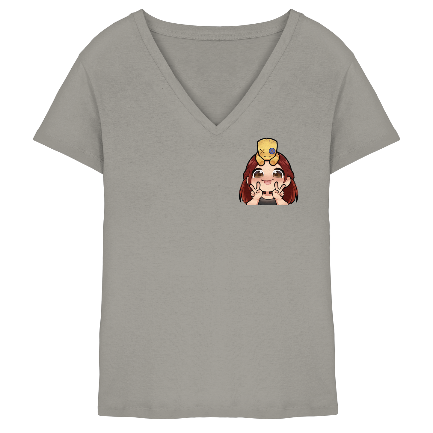 KoRngirL81 Peace - Ladies V-Neck Shirt