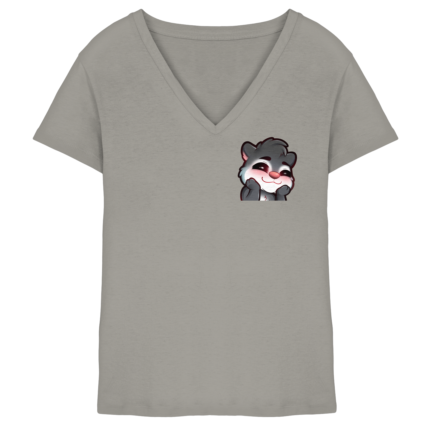 Sennox Cute - Ladies V-Neck Shirt