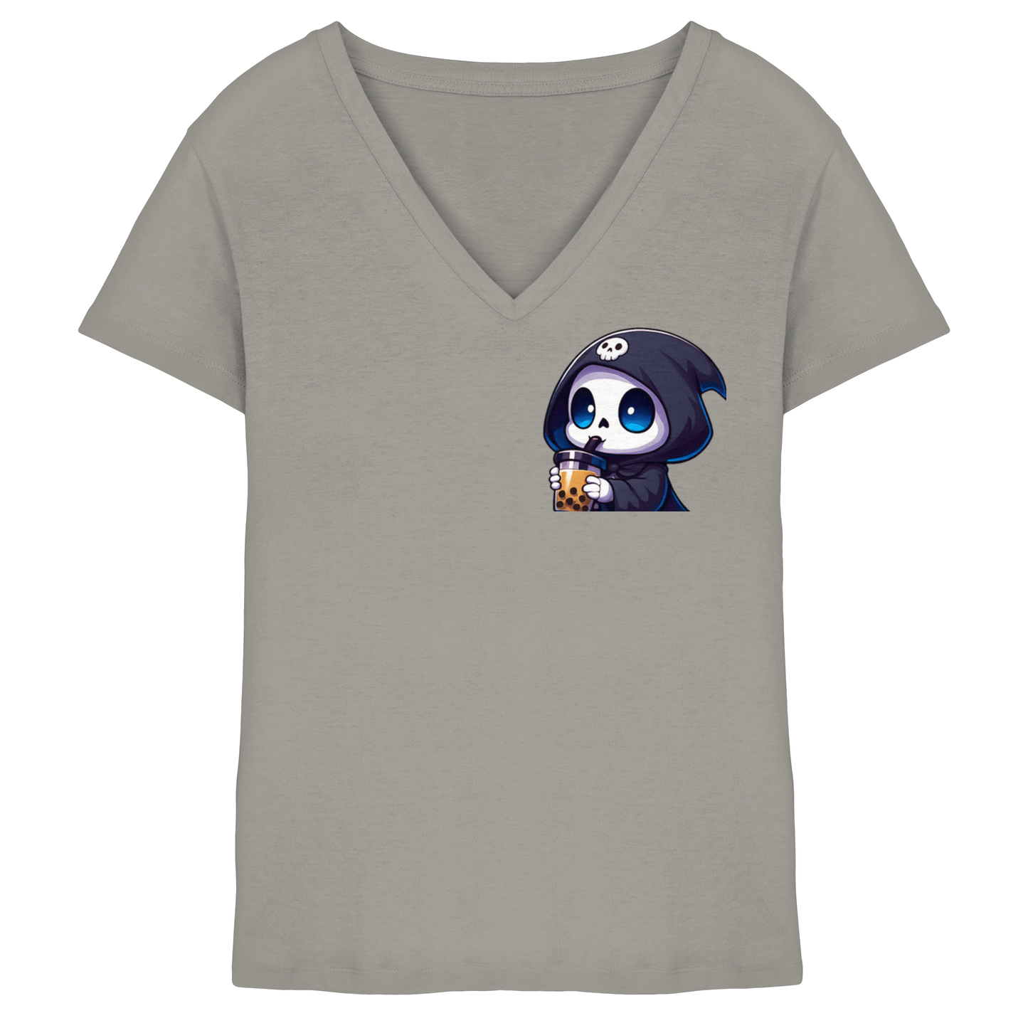 Fabertx Sip - Ladies V-Neck Shirt