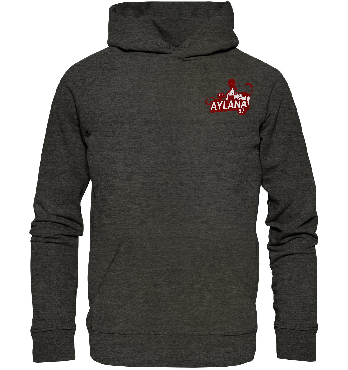 Aylana87 Logo - Organic Basic Hoodie