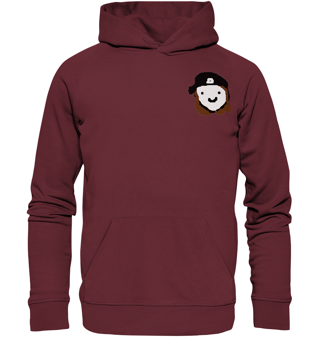 inVertLance Smile - Organic Basic Hoodie